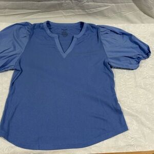 Nine West Blue Short Sleeve woman’s t shirt